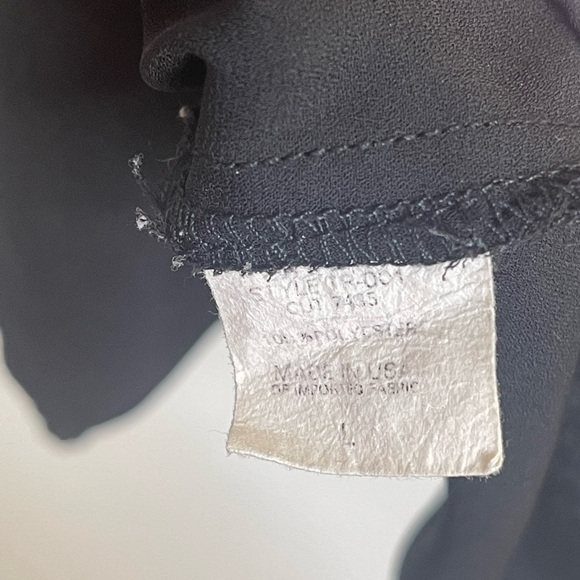 Black Racerback Tank - Size Large - Picture 3 of 6